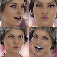 What A Cutie Expressions For Stephanie 6 Daz 3d