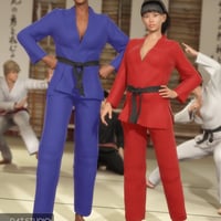Lee 6 Karate Bundle Daz 3d