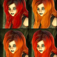 Waif Hair for Genesis 3 Female(s) | Daz 3D