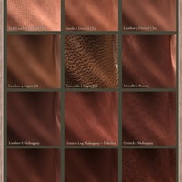 Exotic Leather Shader Presets 1 For Iray Daz 3d