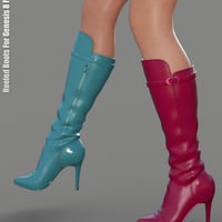Heeled Boots for Genesis 8 Female(s) | Daz 3D