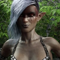 Dokkalfar the Dark Elf for Genesis 8 Female | 3D Models and 3D Software by  Daz 3D