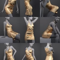 Dforce Sparkling Party Dress For Genesis 8 And 81 Females Daz 3d 8324