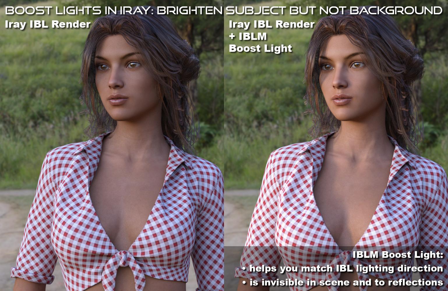 Released] IBL Master - Image Based Lighting control for both renderers & a  new IBL for 3Delight - Daz 3D Forums
