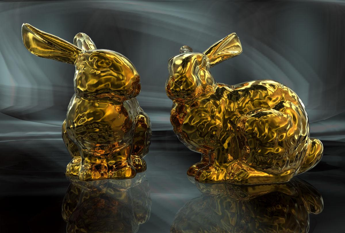 Gold Bunnies