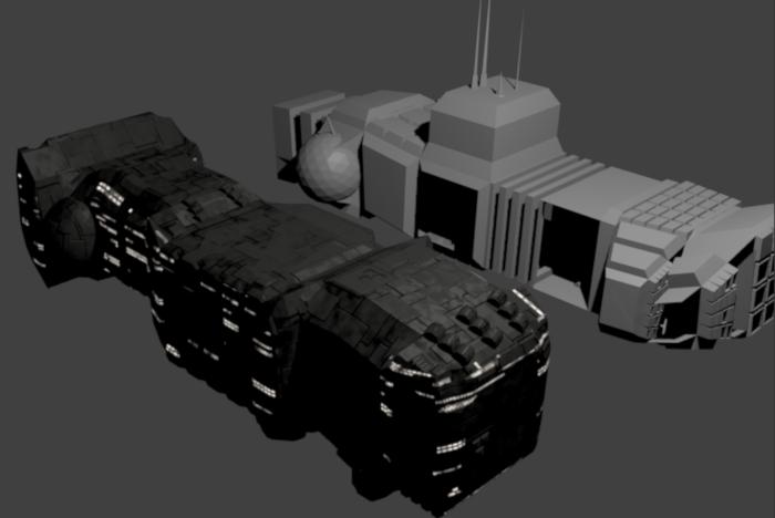 Random Spaceship Generator for Blender - Daz 3D Forums