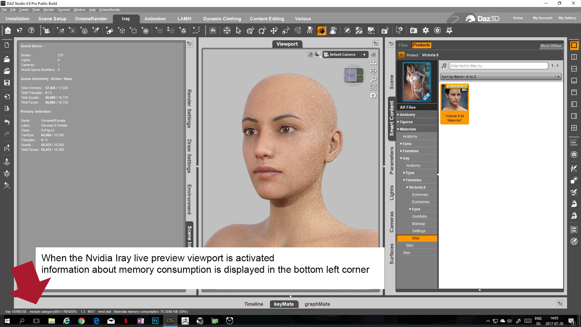Nvidia Iray live preview viewport drops to CPU mode - #248297 - Daz 3D  Forums